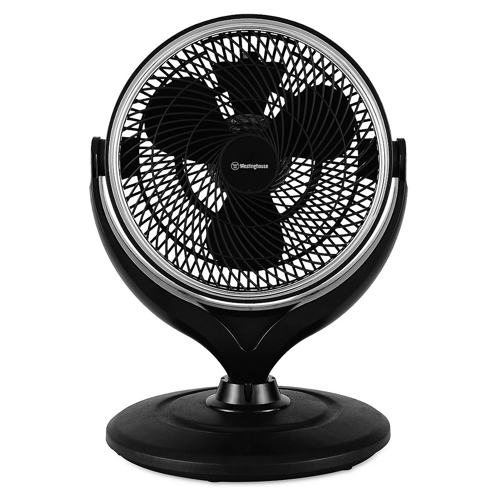 Ventilateur de table et sur pied 2 en 1 Cooling, 25,4 cm WSFS1009BK