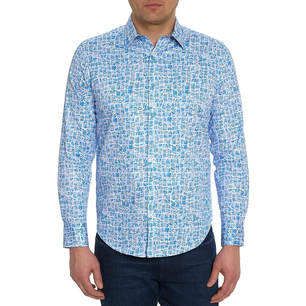 Edens Absract-Print Shirt