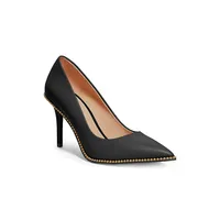 Waverly Beadchain Leather Pumps