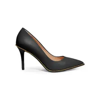 Waverly Beadchain Leather Pumps