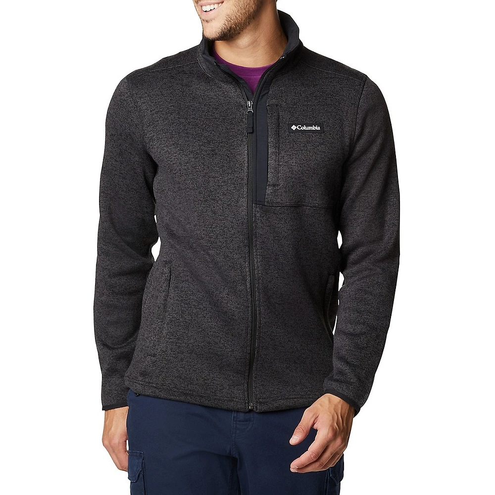 Sweater Weather Full-Zip Fleece Jacket