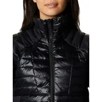 Labyrinth Loop Channel-Quilted Jacket
