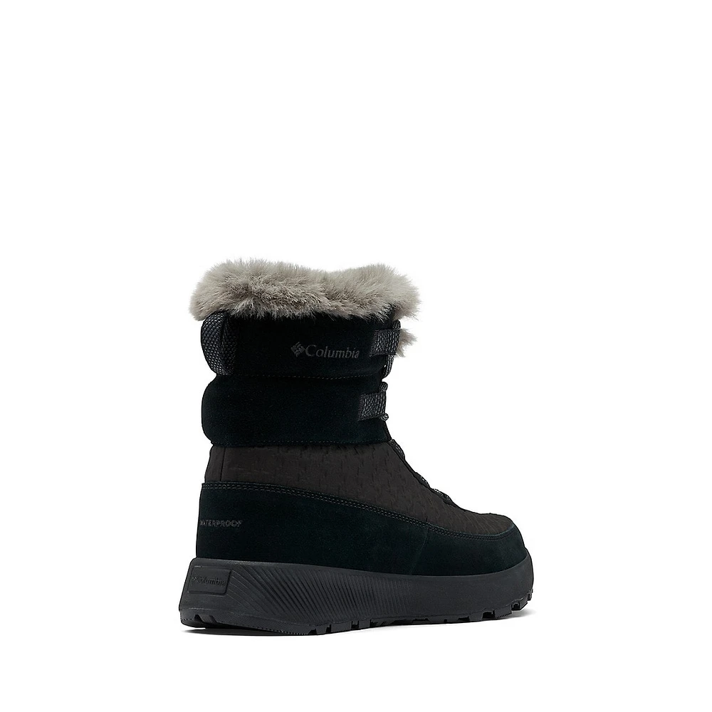 Women's Slopeside Peak Luxe Faux Fur-Trim Boots