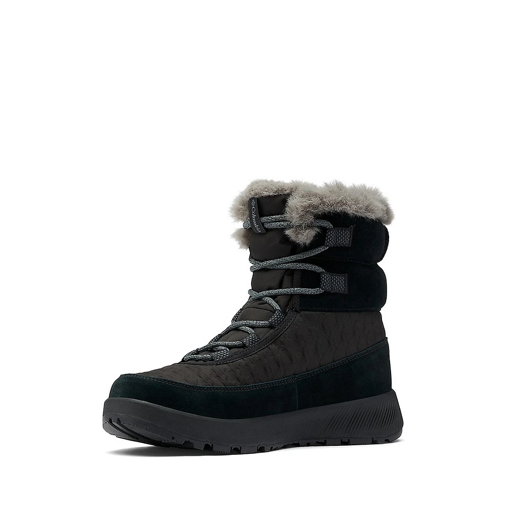 Women's Slopeside Peak Luxe Faux Fur-Trim Boots