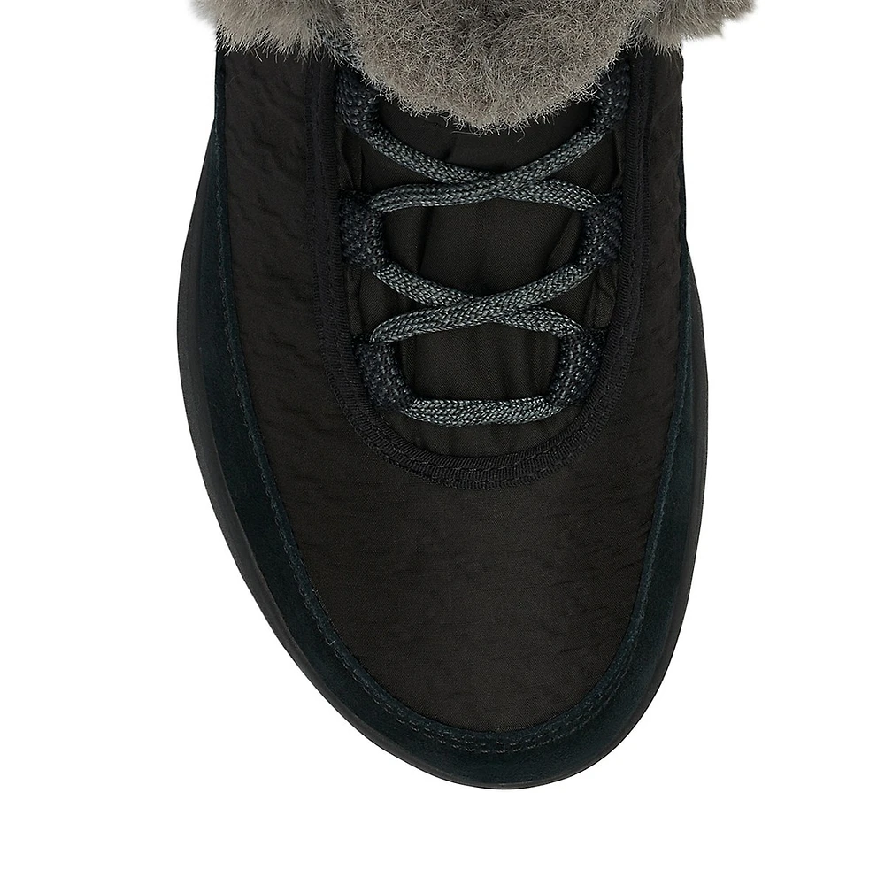 Women's Slopeside Peak Luxe Faux Fur-Trim Boots