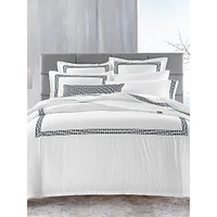 Chainlinks Pima Cotton Sateen 3-Piece Duvet Cover Set