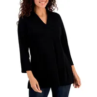 V-Neck Tunic Top