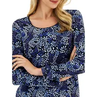 Astrid Swirl Scoopneck Top