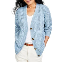Cable-Knit Cardigan