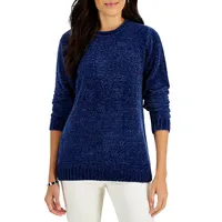 Crewneck Chenille Sweater