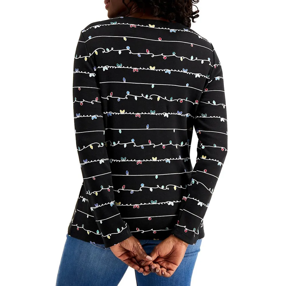 Twinkle Bells Long-Sleeve T-Shirt