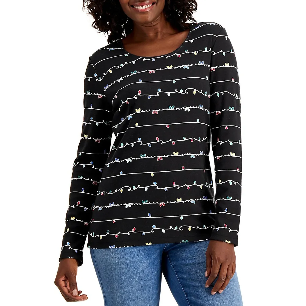 Twinkle Bells Long-Sleeve T-Shirt