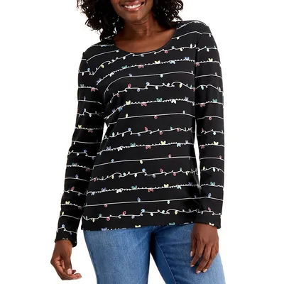 Twinkle Bells Long-Sleeve T-Shirt