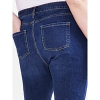 Plus Mid-Rise Curvy Bootcut Jeans