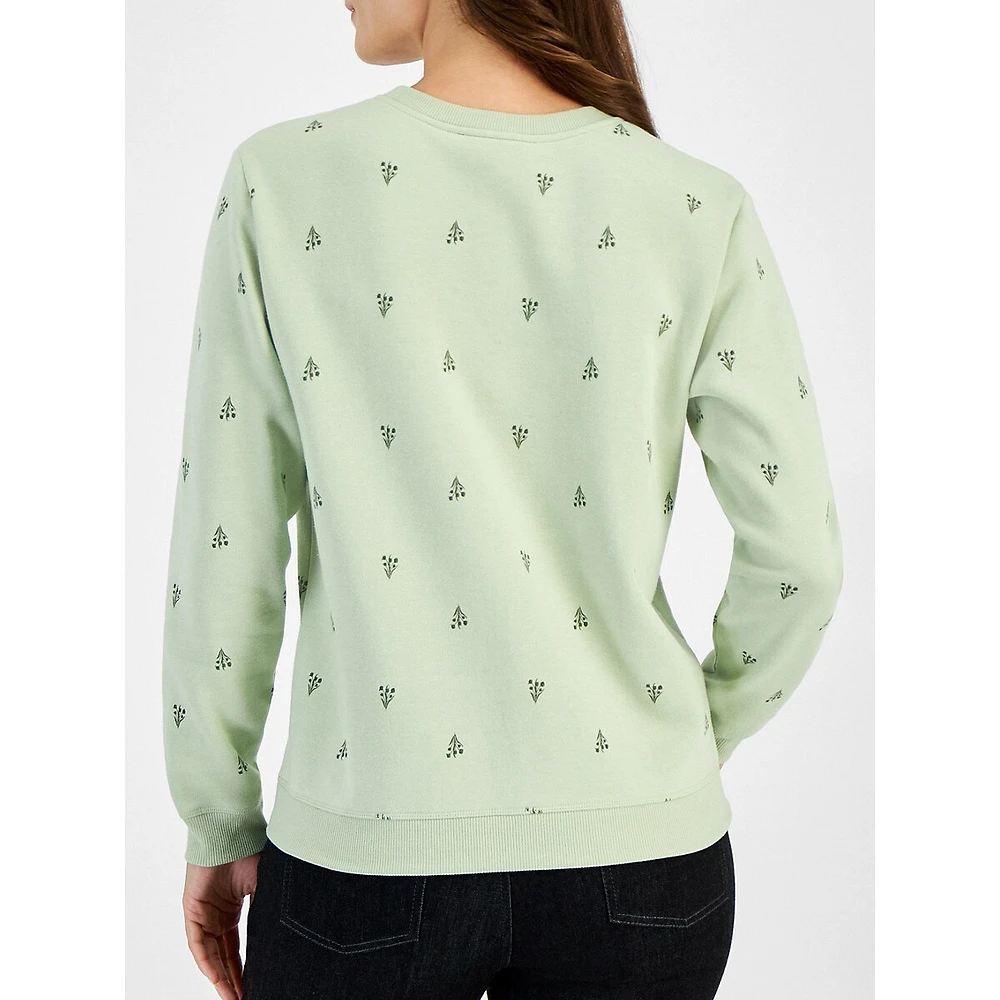 Petite Tulip Dance Fleece Sweatshirt