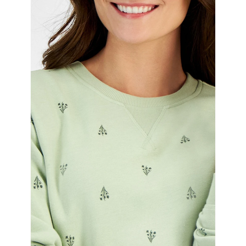 Petite Tulip Dance Fleece Sweatshirt