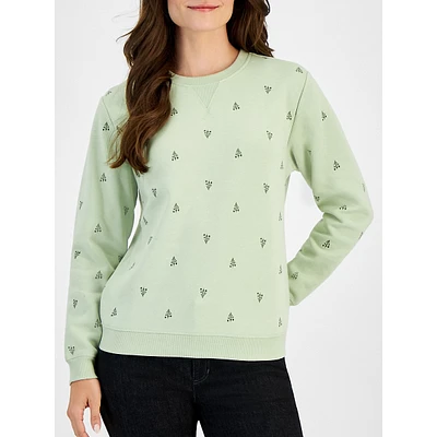 Petite Tulip Dance Fleece Sweatshirt