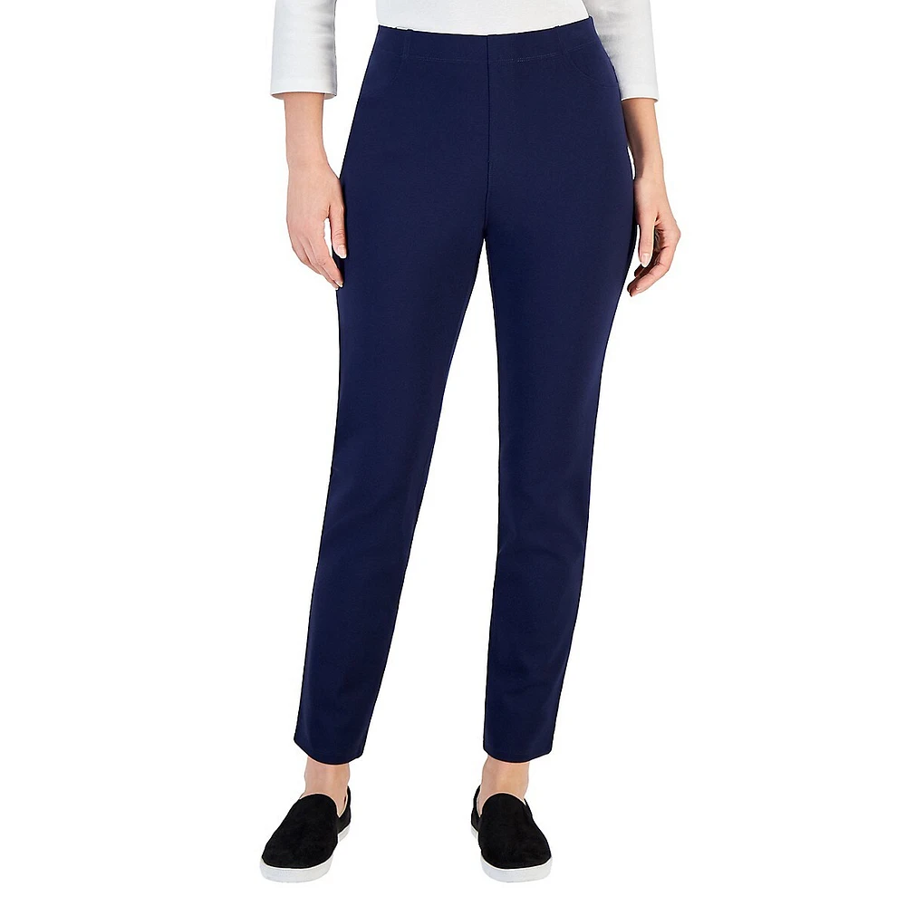 Petite High-Rise Comfort Pants