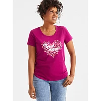 Heart Field-Graphic T-Shirt