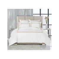 Chainlinks Pima Cotton Sateen 3-Piece Duvet Cover Set