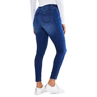 Petite Mid-Rise Pull-On Jeggings