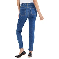 Petite Curvy Mid-Rise Skinny Jeans
