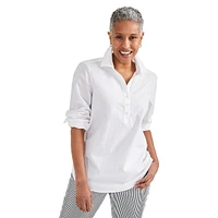 Perfect Cotton Popover Shirt