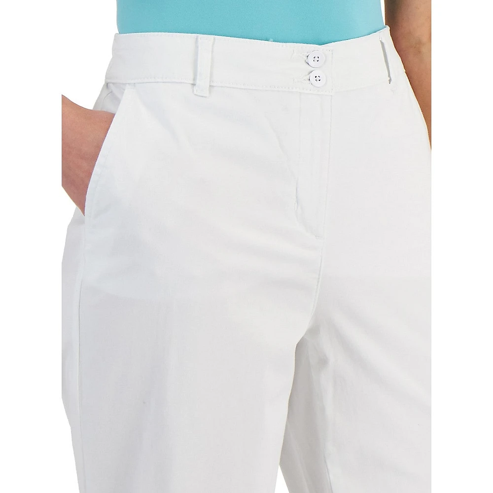 Petite Comfort Waist Capri Pants