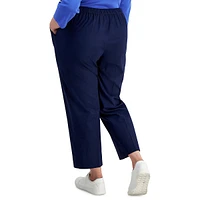 Plus Pull-On Cotton Pants