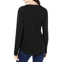 Zip-Pocket Blouse