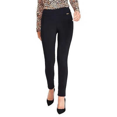 Tummy-Control Mid-Rise Skinny Pants