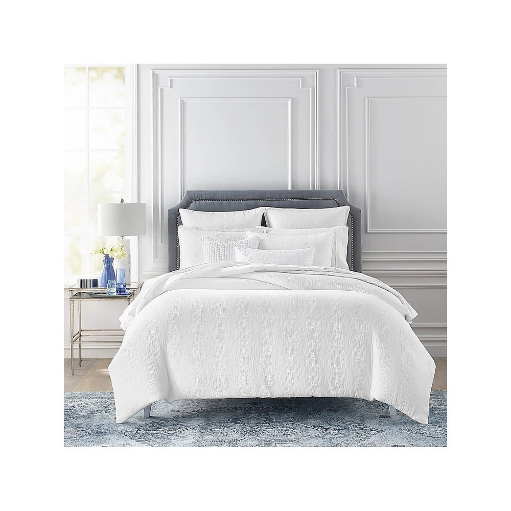 Textured Matelassé 3-Piece Duvet Cover Set