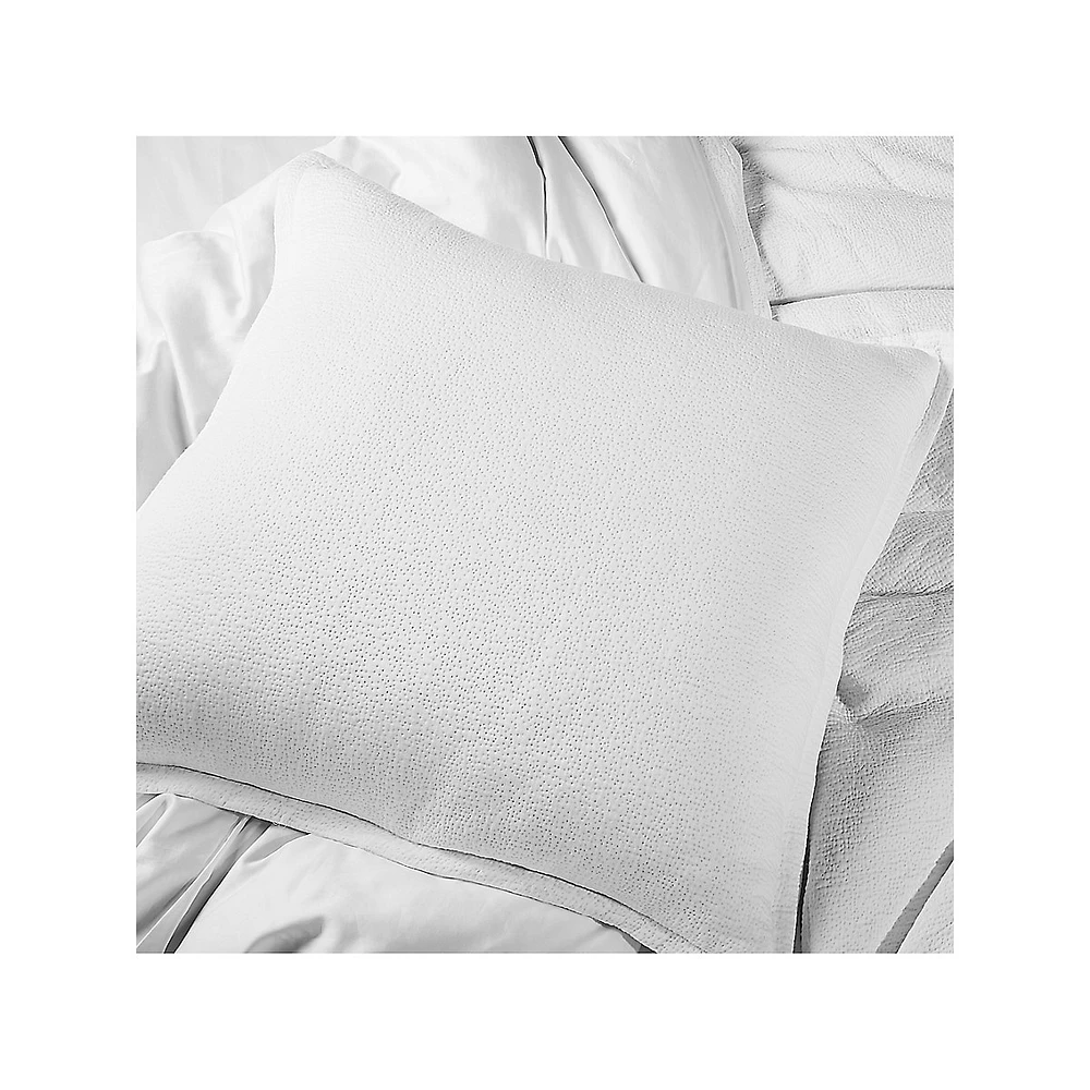 Textured Matelassé Euro Pillow Sham