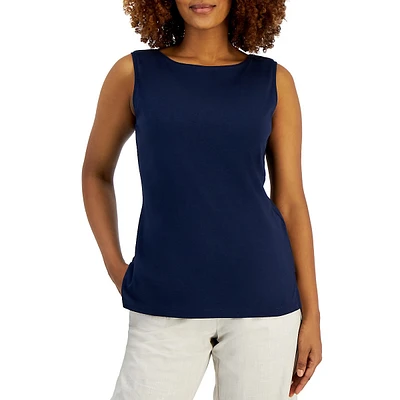 Boatneck Tank Top