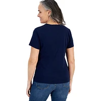 V-Neck Cotton T-Shirt