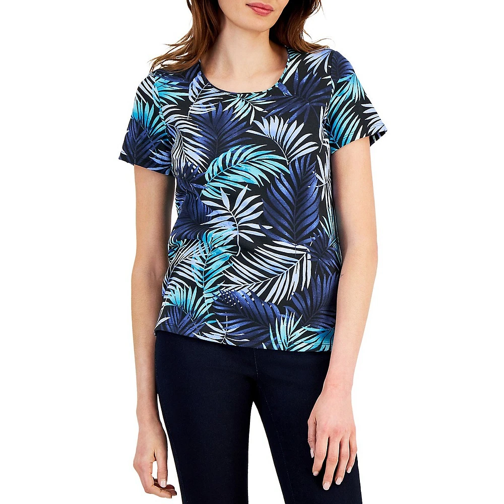 Jungle Jive Short-Sleeve Top