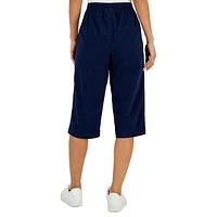 Petite Quinn Drawstring Capri Pants