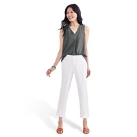 Everyday Mid-Rise Ankle-Length Pants