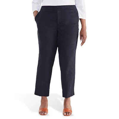 Plus Everyday Mid-Rise Ankle-Length Pants