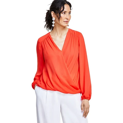 Surplice Blouse