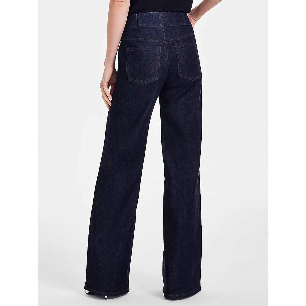 High-Rise Wide-Leg Jeans