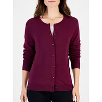 Button-Front Cardigan