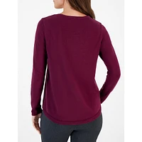 Curved-Hem Top