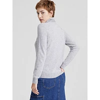 Cara Cashmere Basic Turtleneck Sweater