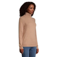 Cara Cashmere Basic Turtleneck Sweater