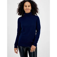 Cara Cashmere Basic Turtleneck Sweater