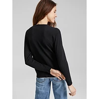Cara Cashmere Basic Cardigan