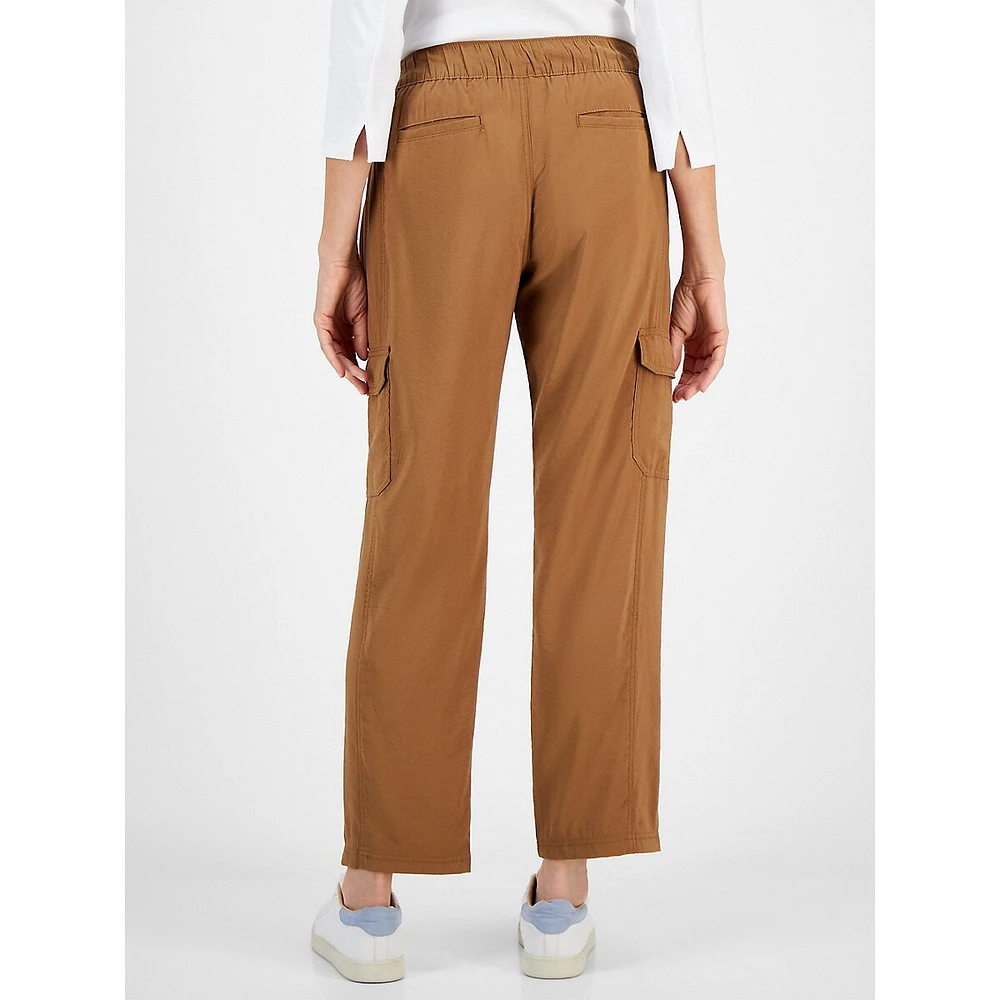 Straight-Leg Cargo Pants