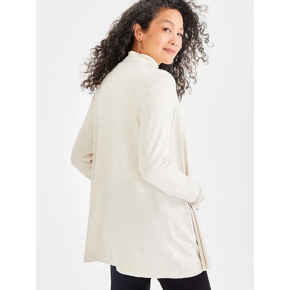 Open-Front Completer Cardigan