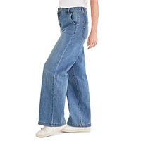 High-Rise Wide-Leg Jeans